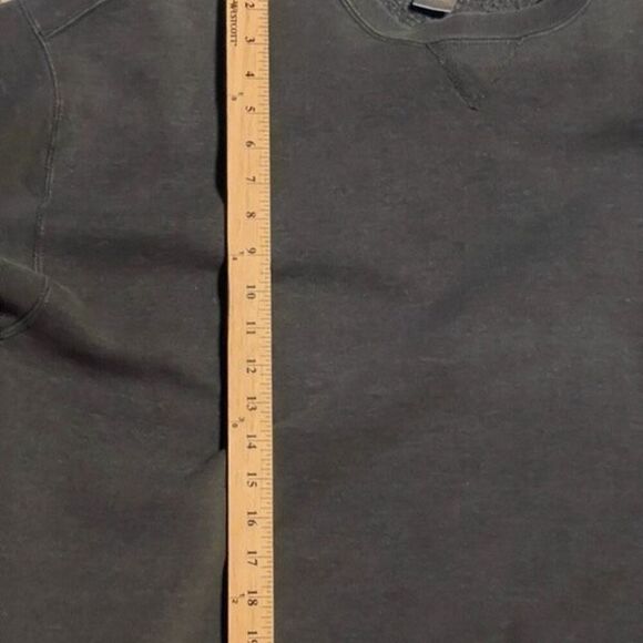 Y2K Russell Athletic Pullover Sweatshirt Gray Size XL - Picture 3 of 8